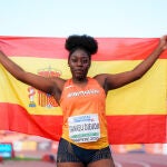 Andrea Tankeu, campeona de Europa de lanzamiento de disco
