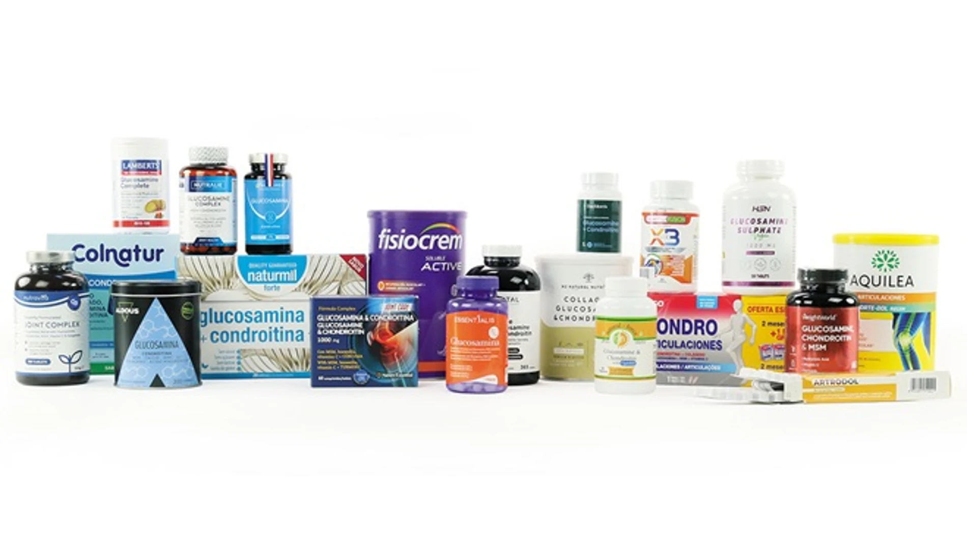 Complementos alimenticios analizados por la OCU