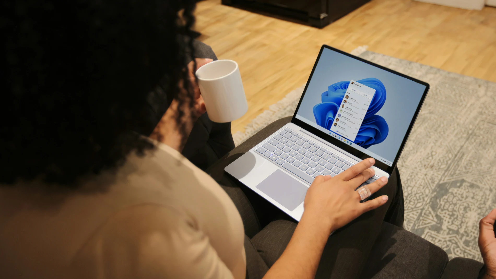 Un ordenador portátil con Windows