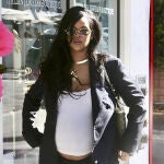 El look premammá de Rihanna.