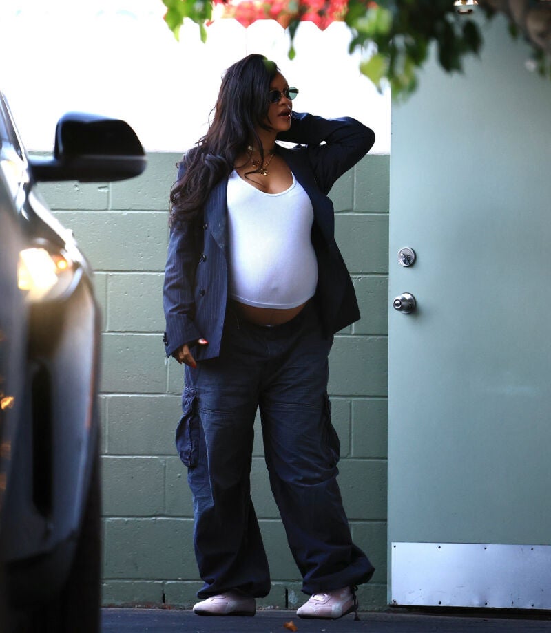 El look de Rihanna.