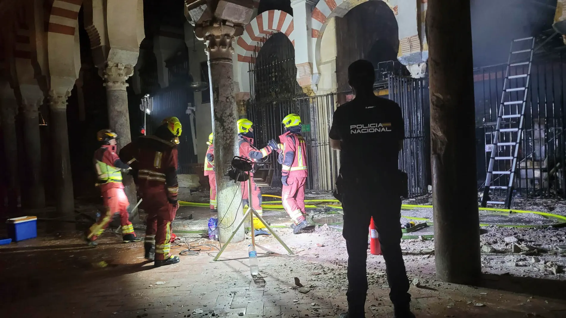 Imagen del interior de la Mezquita de Córdoba