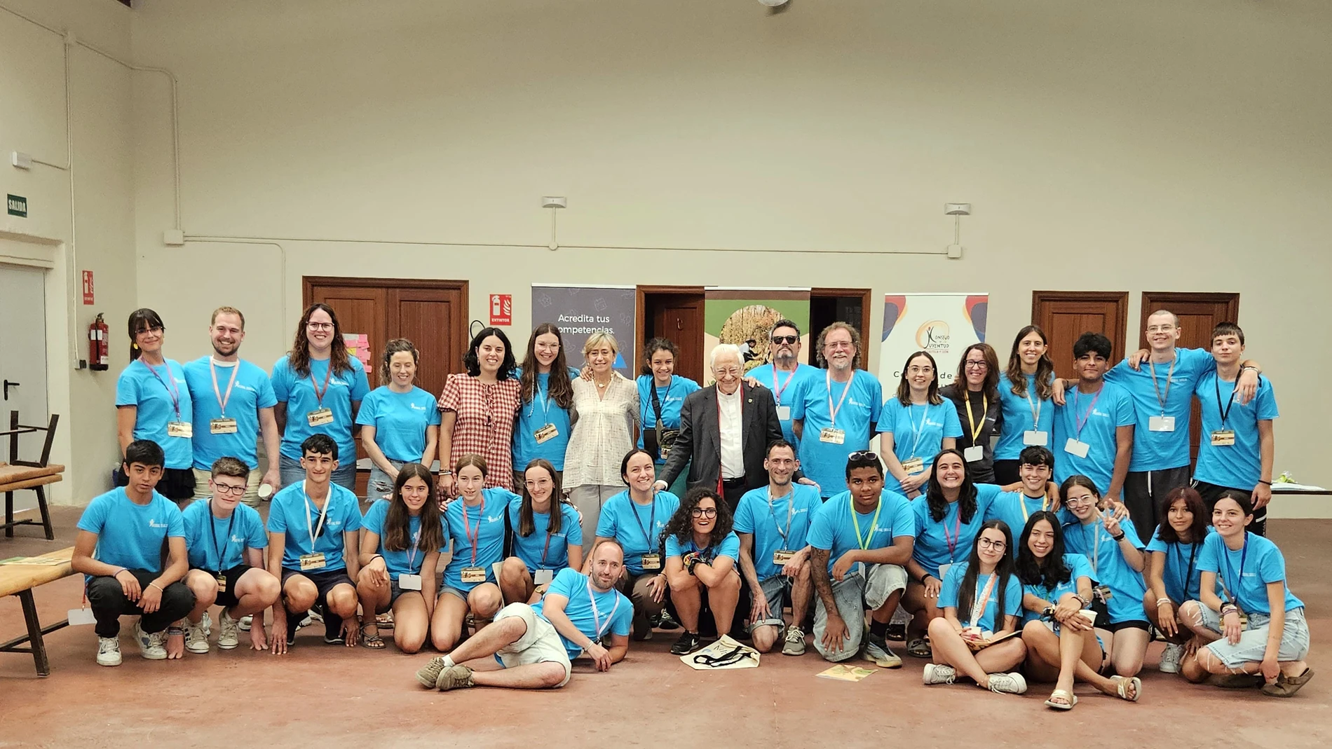 Primer encuentro de este proyecto con jóvenes en Cobos de Cerrato