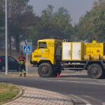 La UME moviliza varias unidades desde Torrejón y León para apoyar en el incendio de San Bartolomé (Ávila)