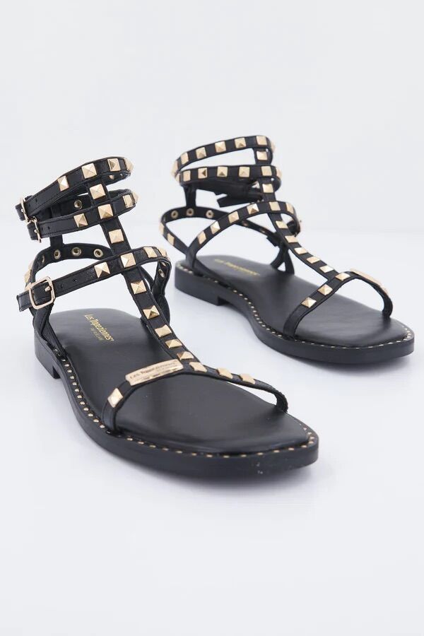 Sandalias romanas planas.