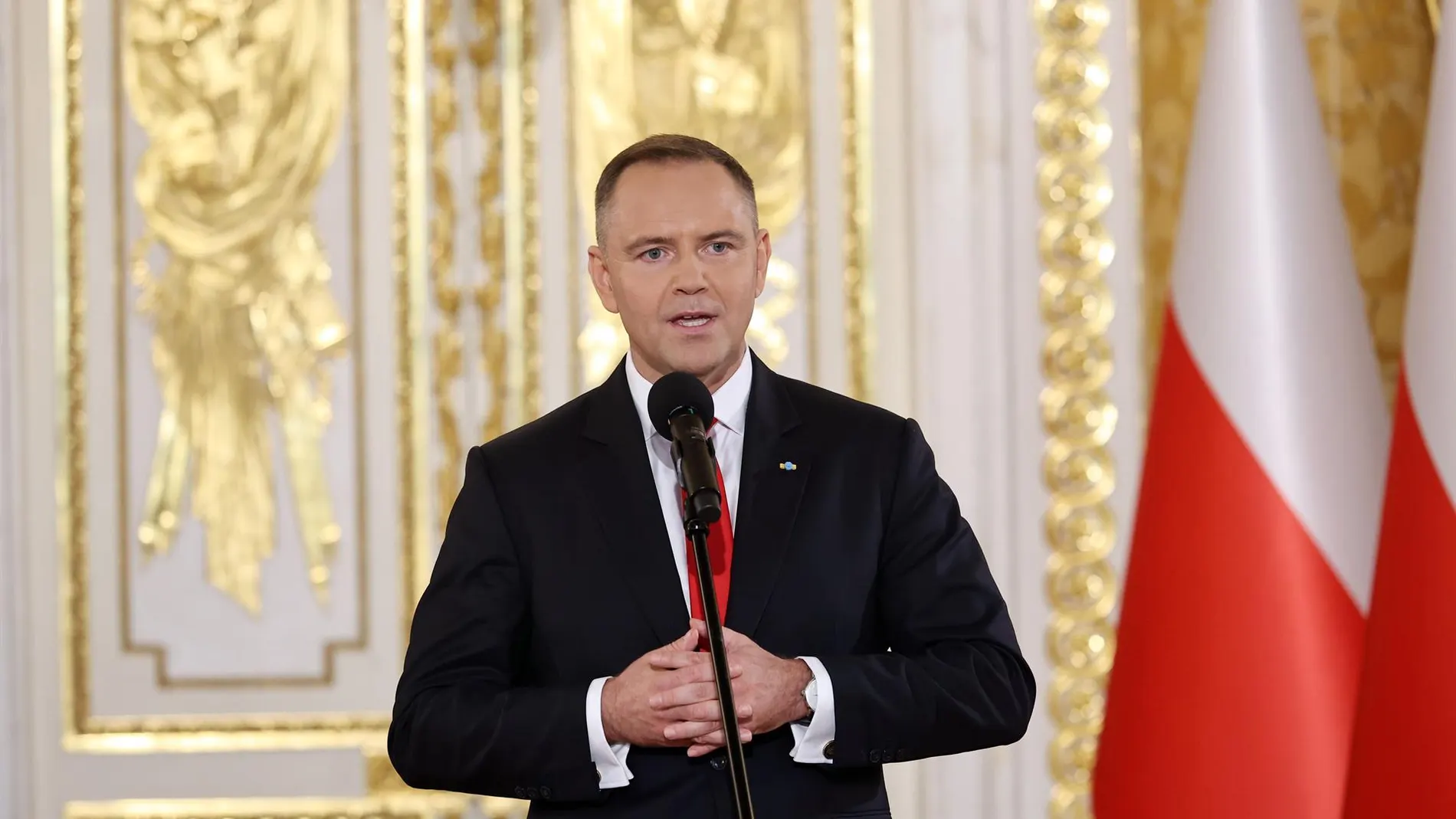 El presidente de Polonia Karol Nawrocki