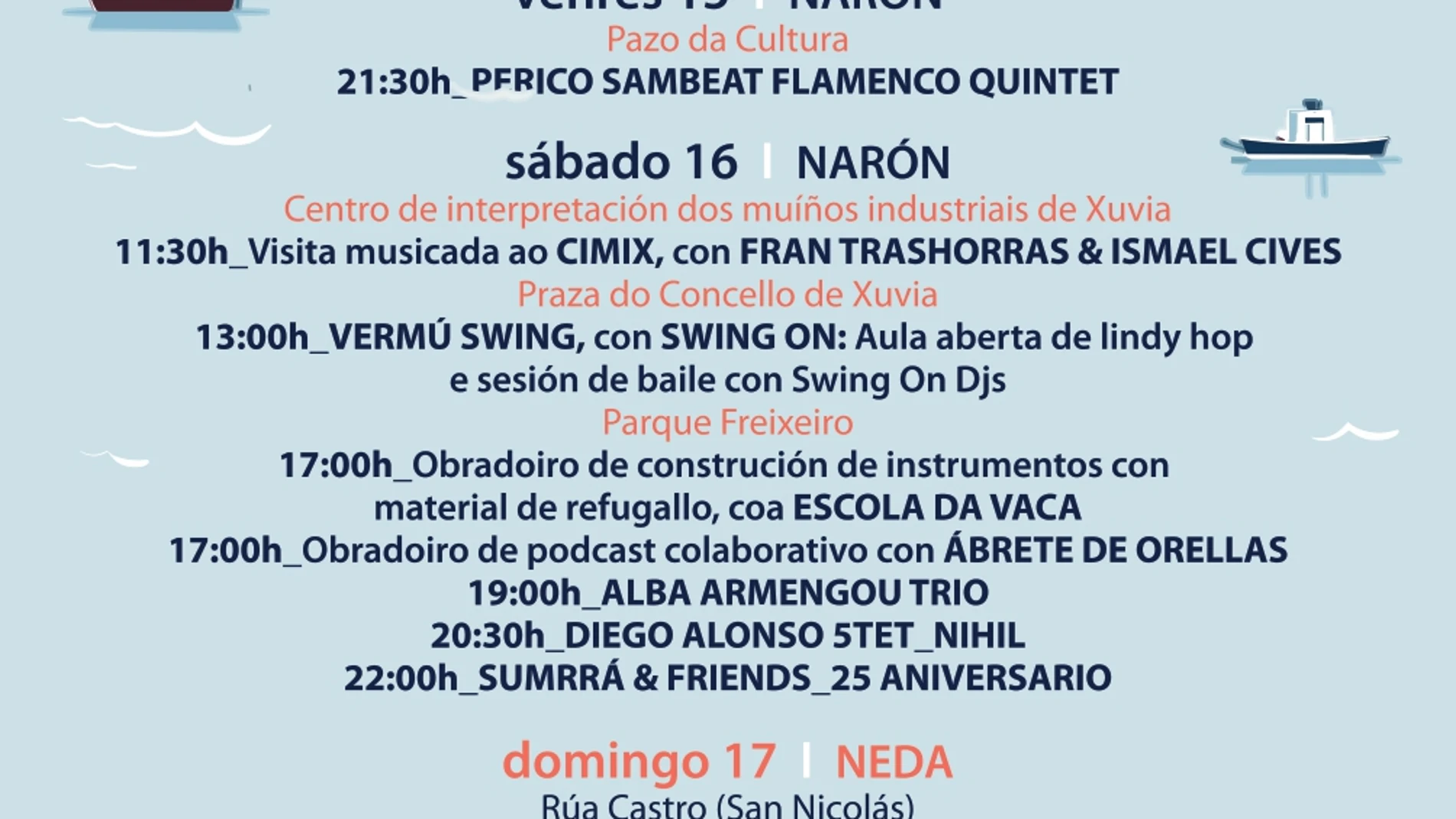 Perico Sambeat imaugura la IX Edición del Festival de Jazz de Ría
