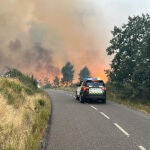 Incendio en Puercas (Zamora)