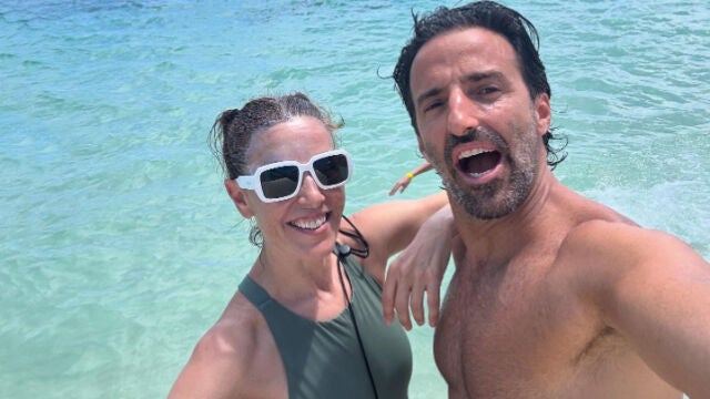 Raquel Sánchez Silva y Matías Dumont en Okinawa