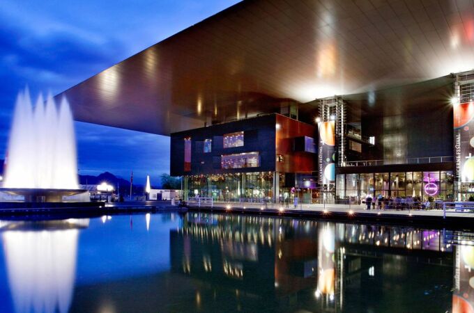 Imagen del auditorio de Lucerna