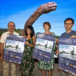 Fidel Torcida y Ada Marcos presentan las jornadas de palentología de Salas de los Infantes
