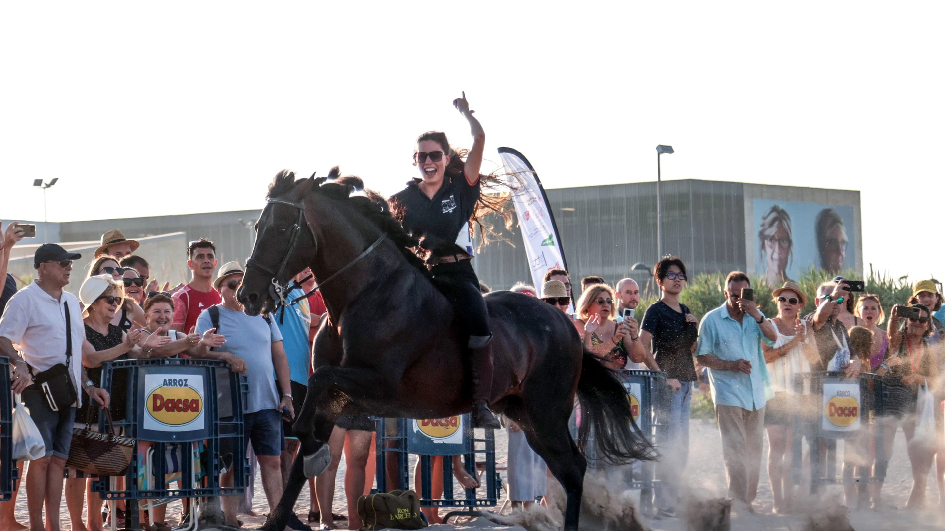 Las populares carreras de caballos de Pinedo (Valencia) que reúnen cada verano a miles de asistentes
