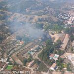 Declarado un incendio forestal en Siete Aguas (Valencia), cerca del Pico del Tejo