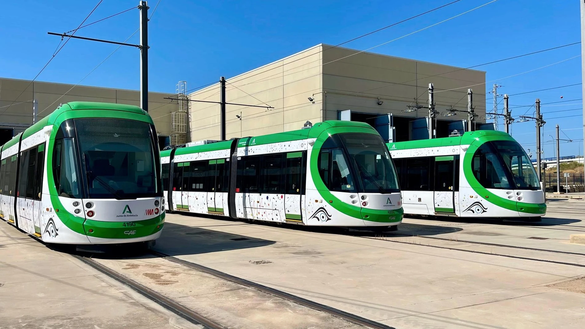 Metro de Málaga recibe la tercera y última unidad que aumenta su flota a 21 trenes