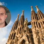 Un influencer en la Sagrada Familia de Barcelona