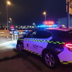 Servicio de vigilancia de agentes de la Guardia Civil.
