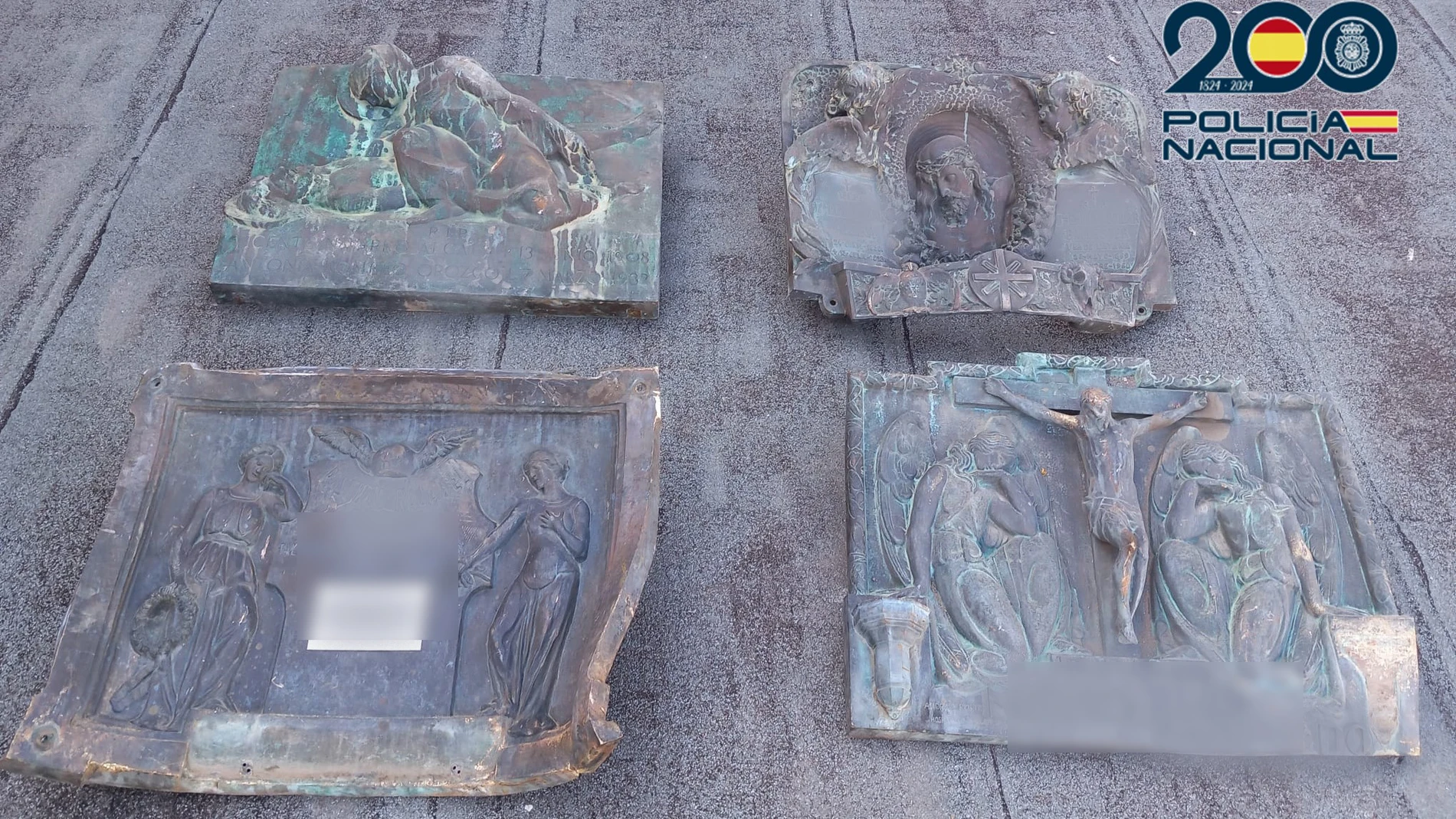 Detenidos los ladrones de las lápidas centenarias del Cementerio General de Valencia