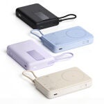 La nueva Xiaomi Magnetic Power Bank Stand 10000mAh en sus cuatro tonalidades disponibles
