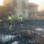 Evolución nocturna favorable en el incendio de Zamora que desalojó 850 vecinos