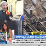 Frame de la entrevista realizada en 'Espejo Público'