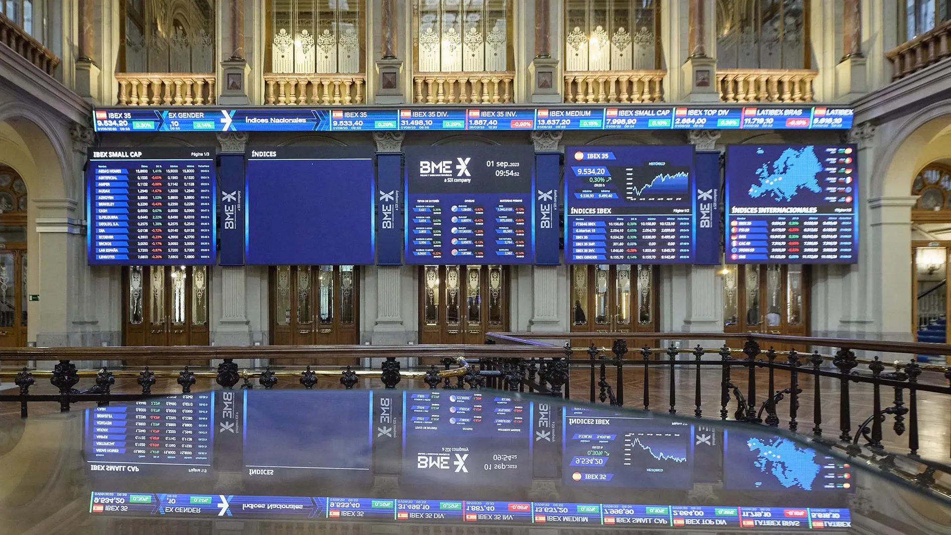 Economía/Bolsa.- El Ibex 35 supera los 14.850 puntos al cierre tras arrancar la semana con un alza del 0,21%