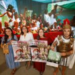 Presentación de la Fiesta Romana en honor al dios Baco en Baños de Valdearados (Burgos)