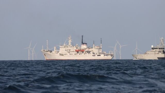 Bélgica.- La Armada de Bélgica vigila la actividad de un buque ruso de investigación en aguas del mar del Norte