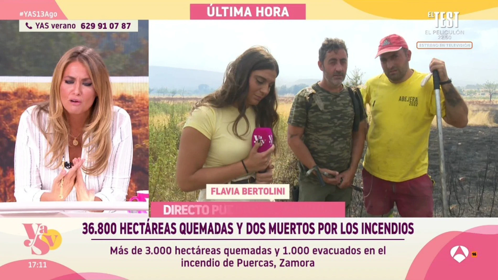 Conexión en directo de 'Y ahora Sonsoles'