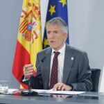 AM.-Marlaska avisa que si una CCAA no puede gestionar los incendios "puede solicitar" al Gobierno la emergencia nacional