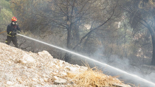 Incendio en Torrelodones (Madrid)