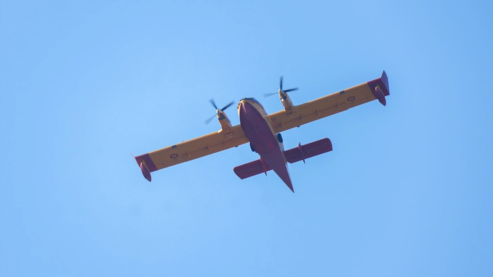 Imagen de archivo de un avión del Infoca