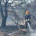 Sucesos.- ACT.- Controlado el incendio en Torrelodones y los evacuados regresan a sus casas