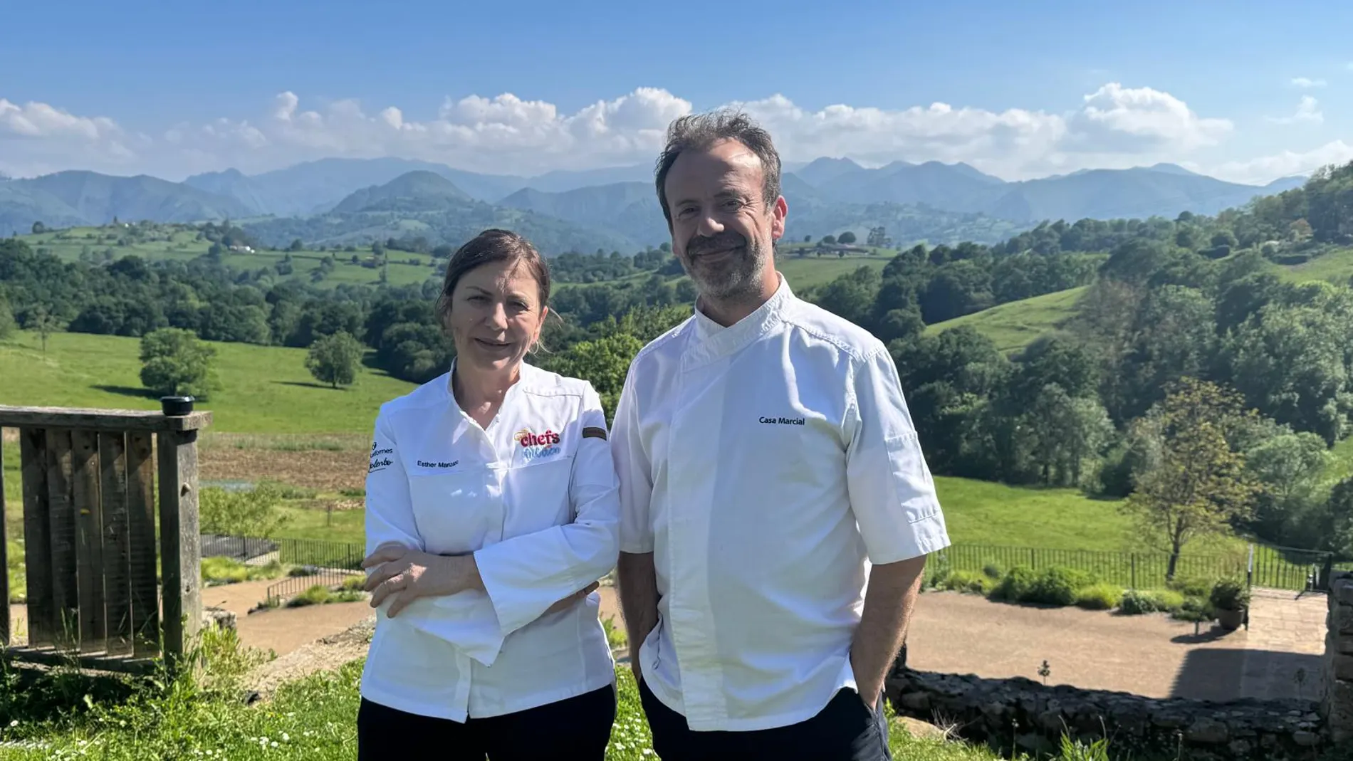 Esther y Nacho Manzano en Narbasu