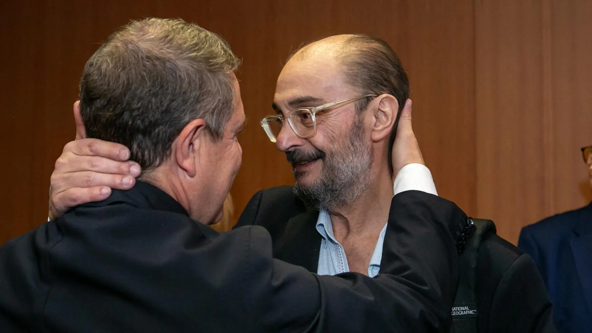 Emiliano García Page y Javier Lambán