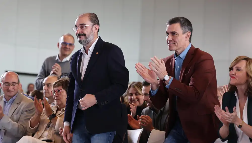 Sánchez lamenta la muerte de Lambán: "Su trayectoria y compromiso dejan una huella imborrable"