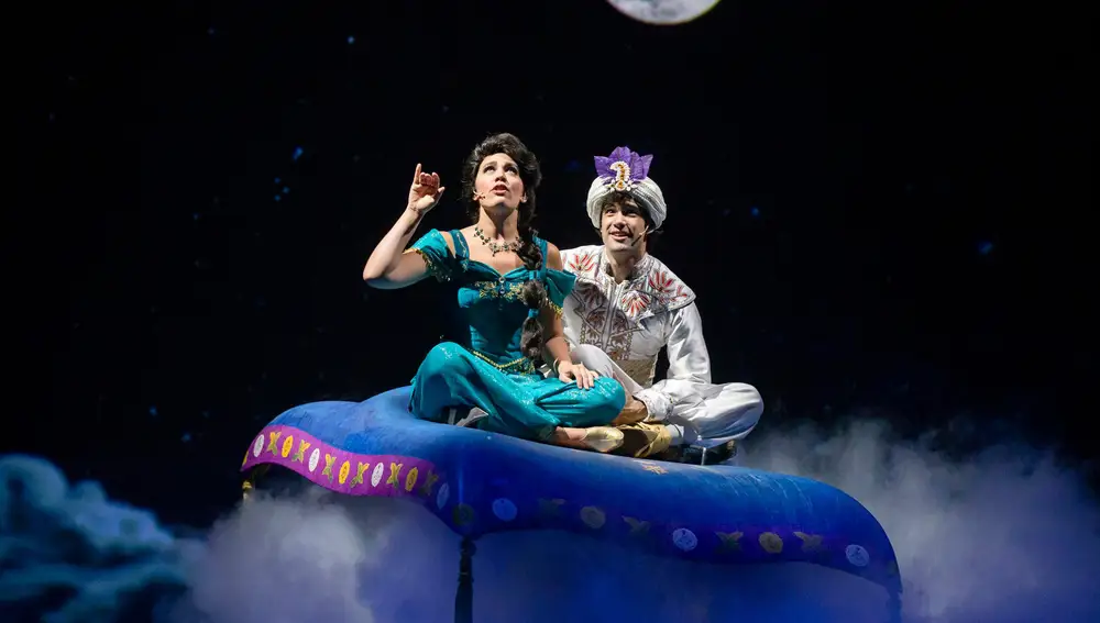 Musical de Aladdin a bordo del crucero