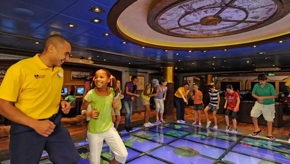 Club infantil en el crucero Disney