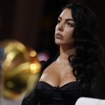 Georgina Rodriguez, wife of Portugese professional footballer Cristiano Ronaldo, attends the 15h Globe Soccer Awards Ceremony at the Luxury Hotel of Atlantis.