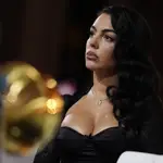 Georgina Rodriguez, wife of Portugese professional footballer Cristiano Ronaldo, attends the 15h Globe Soccer Awards Ceremony at the Luxury Hotel of Atlantis.