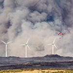 Incendio en las proximidades de Urraca-Miguel, barrio anexionado de Ávila