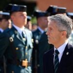 El ministro del Interior, Fernando Grande-Marlaska, preside el acto de entrega de despachos a los alumnos de la nueva promoción de guardias del Colegio de Guardias Jóvenes "Duque de Ahumada". 