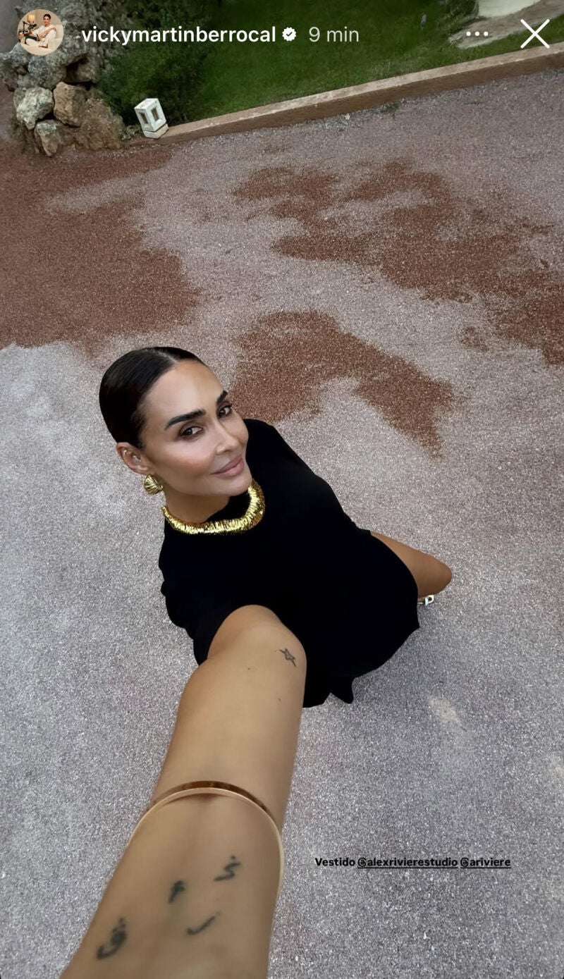 El look de Vicky.