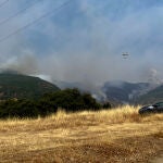 Incendio en la comarca de Ponferrada