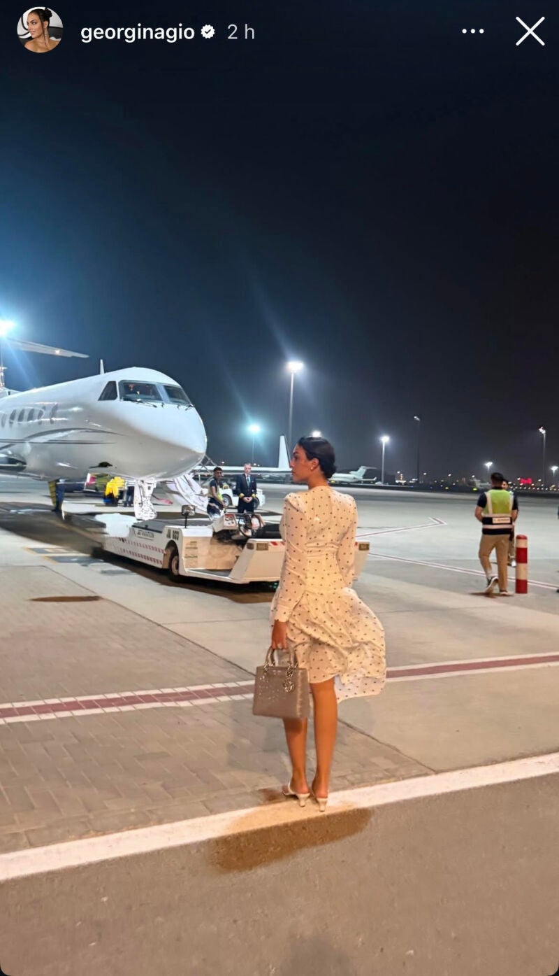 El vestido de Georgina.