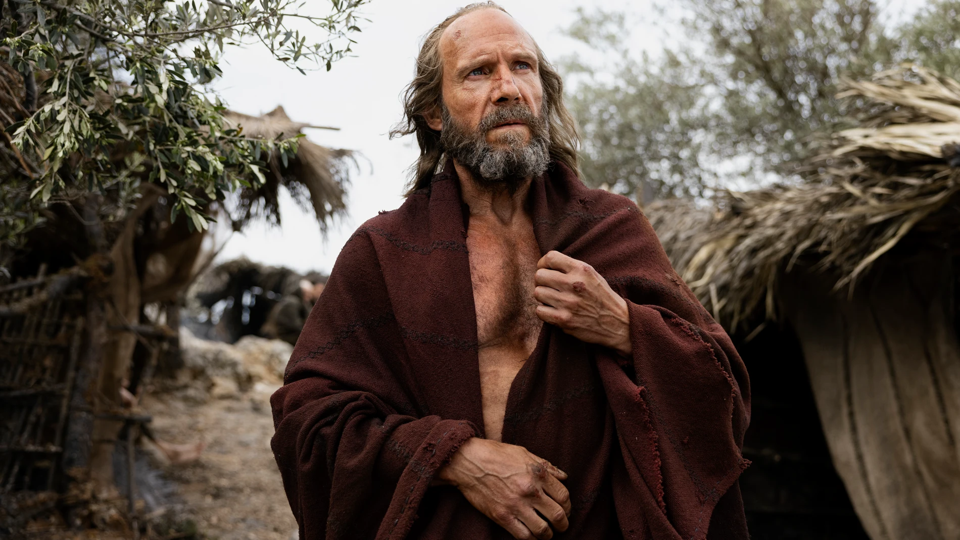 MADRID, 18/08/2025.- El viernes 22 se estrena la particular visión del productor y director Uberto Pasolini sobre la 'Odisea' de Homero, un clásico de la literatura con Ralph Fiennes en el papel del héroe griego, que se ha centrado en esta producción en el regreso de Ulises/Odiseo a Itaca diez años después del final de la guerra de Troya. EFE/ Fabio Zayed - Maila Iacovelli, / A Contracorriente Films </picture><figcaption><b>Ralph Fiennes, protagonista de la, por el momento, última adaptación del mito de Ulises</b><span>Fabio Zayed - Maila Iacovelli</span><span>Agencia EFE</span></figcaption></figure></div></header></div><div class=