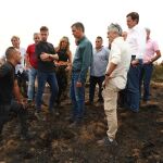 Sánchez y Marlaska conocen la evolución de los incendios