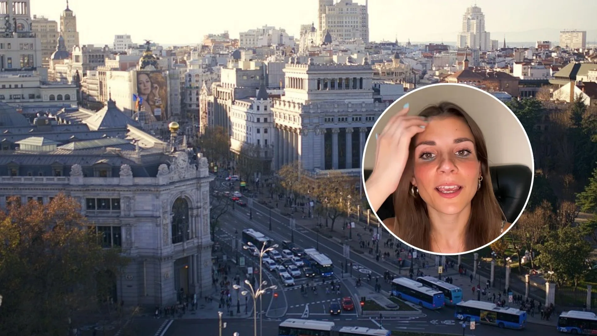 Una joven de Zaragoza se muda a Madrid y asegura estar agotada