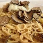 Plato de pasta de la Trattoria L’Impronta