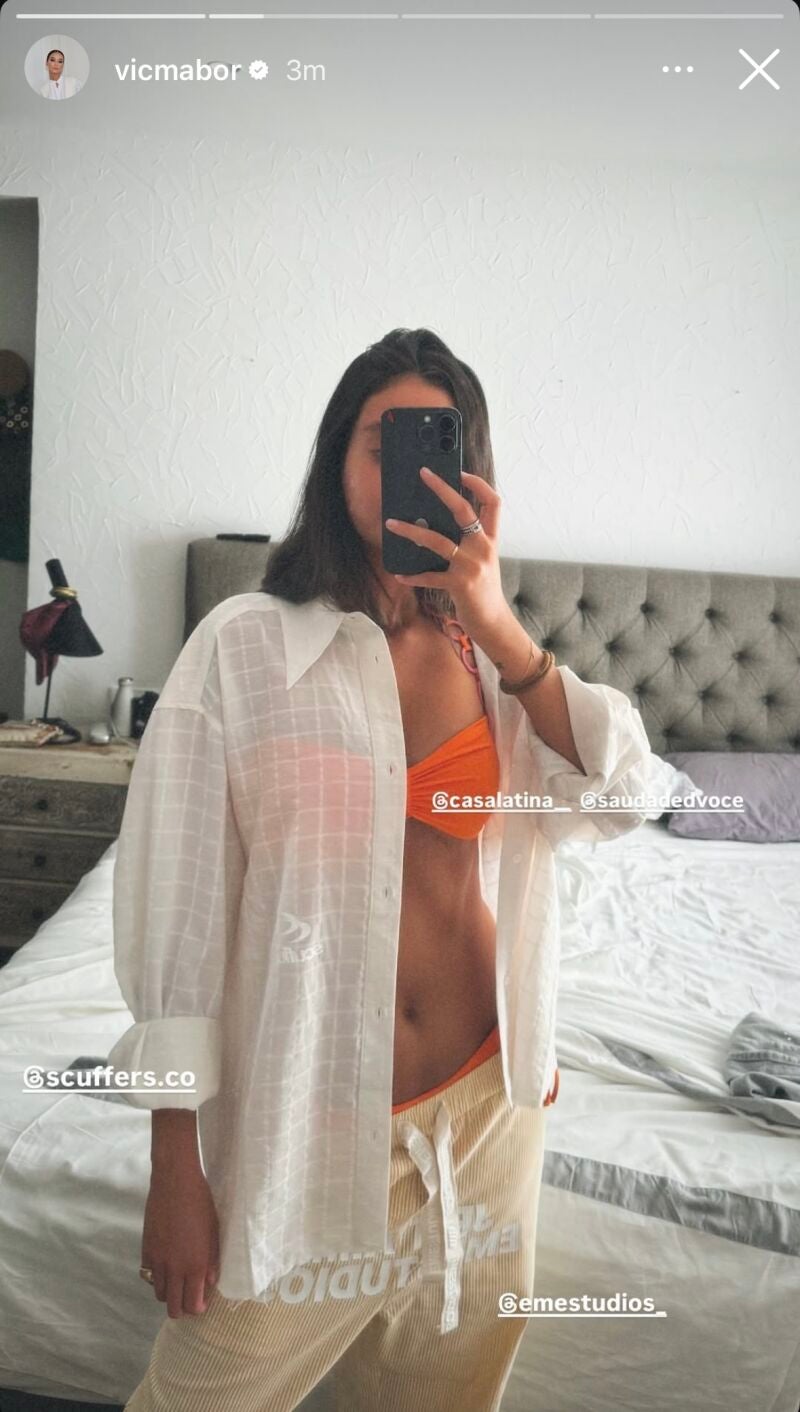 El look de Victoria Federica.