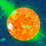 Diamante utilizado en el sensor de detección